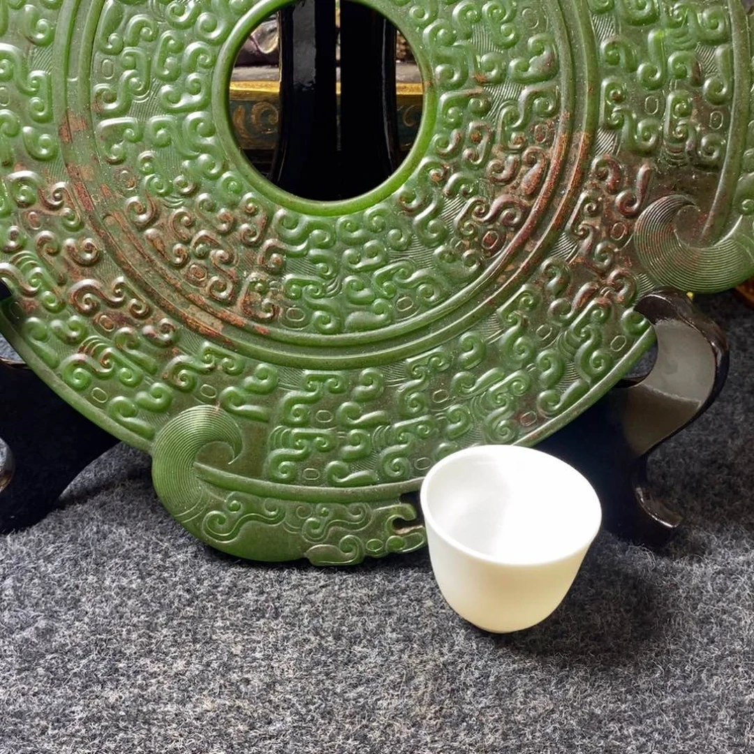 手***林瓷片精品美物大摆件