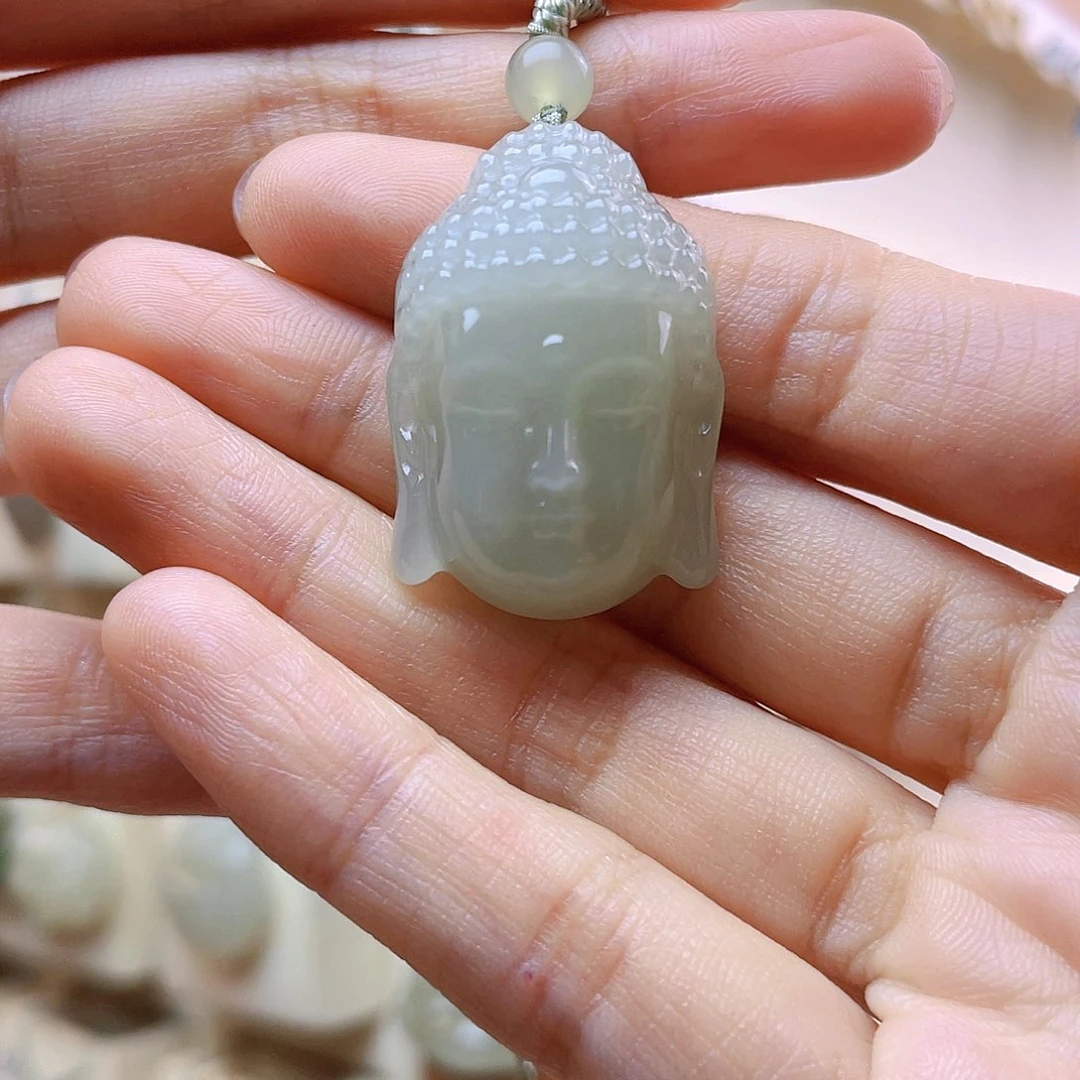 和田玉未镶嵌吊坠(赠链)悠*