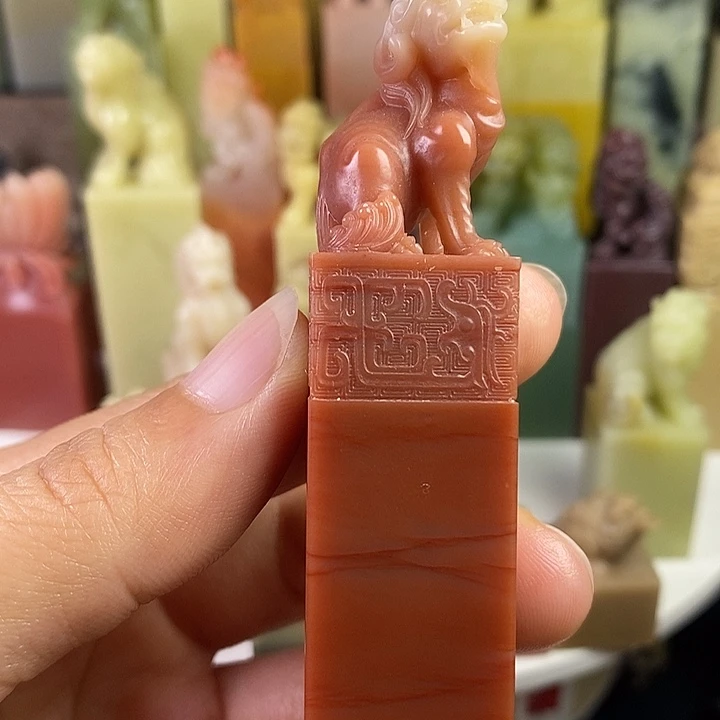 朱***画老挝石老挝石印章