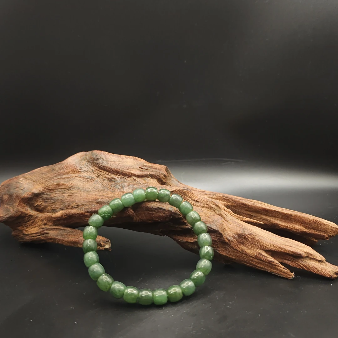 和田玉碧玉手串（0403）