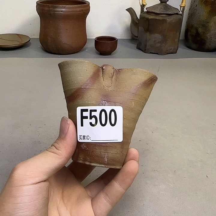 顺***子备前烧作品备前烧作品有伤