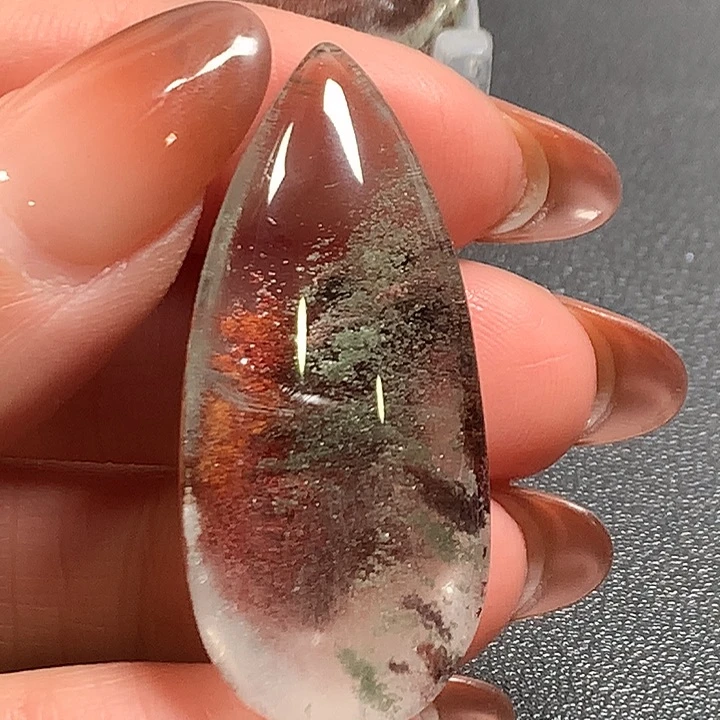 水晶吊坠(不含链)未镶嵌艾*娜