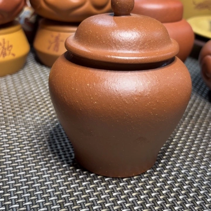 紫砂茶叶罐中高端紫砂茶叶罐