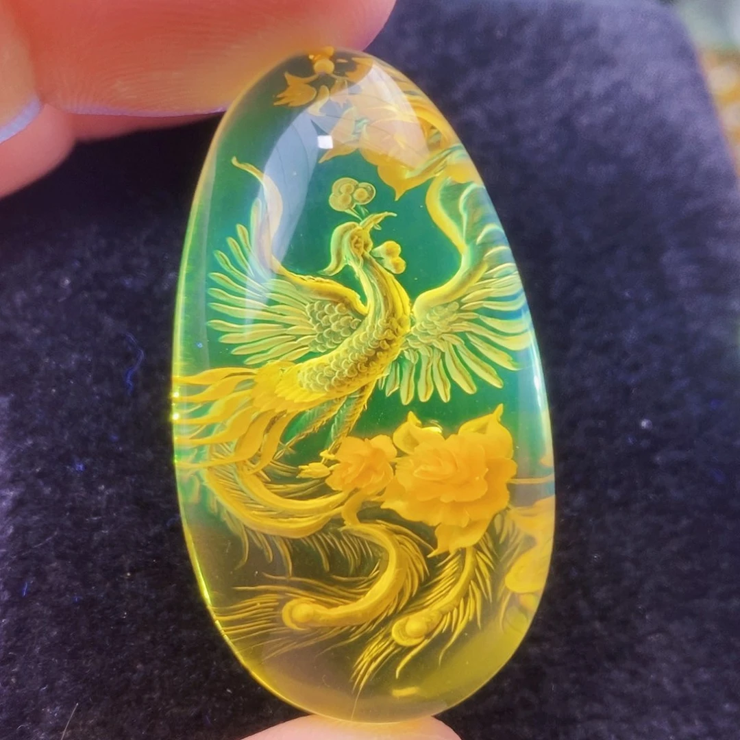【闪购商品】金珀吊坠(不含链)未镶嵌