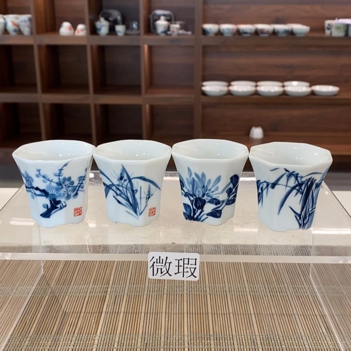 釉下老陶泥手工绘制