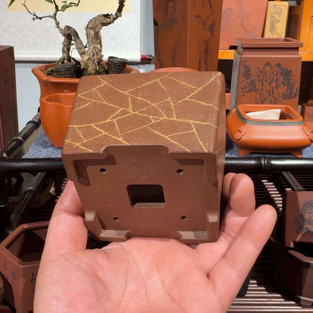 花盆紫砂原矿紫泥