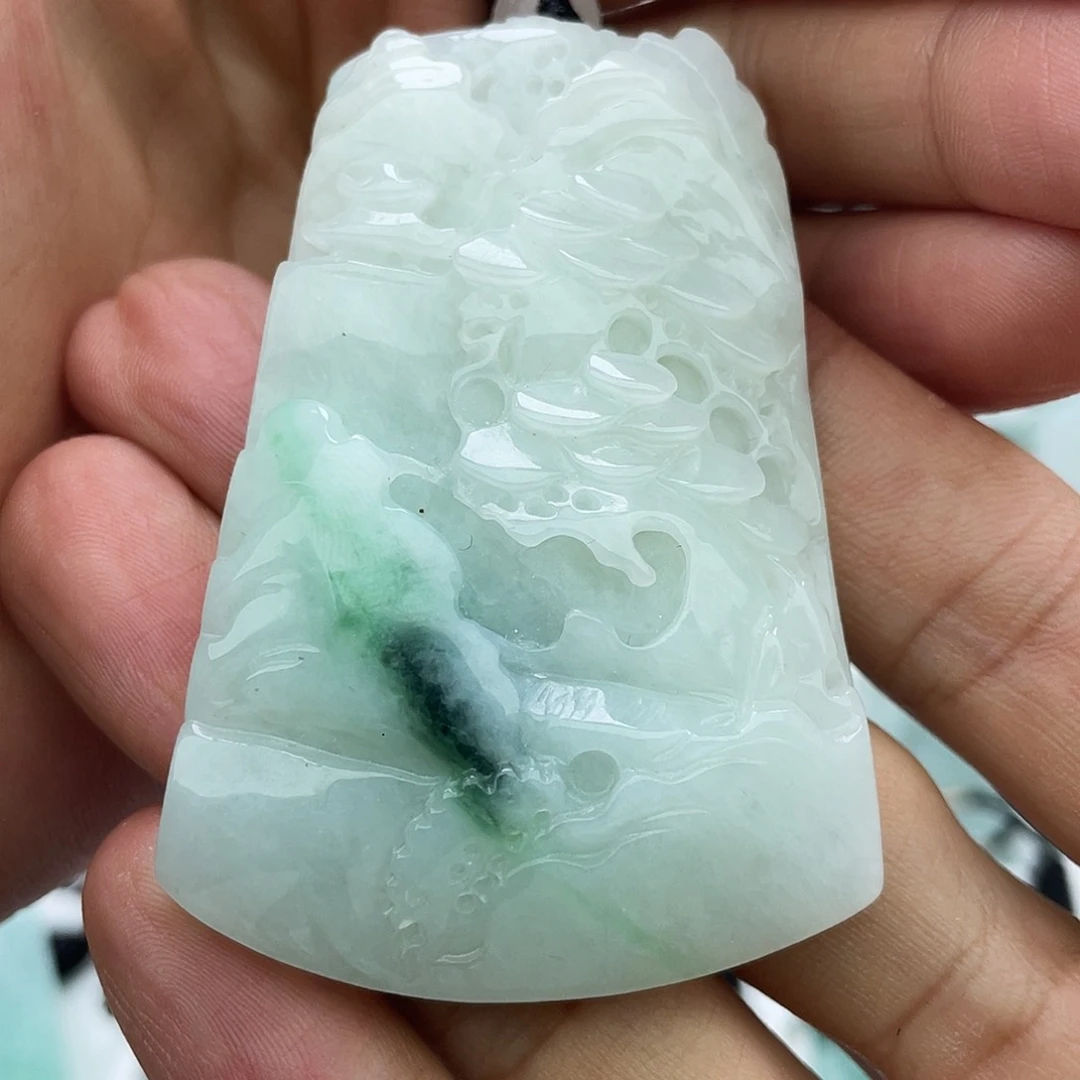 颈饰未镶嵌翡翠翡翠