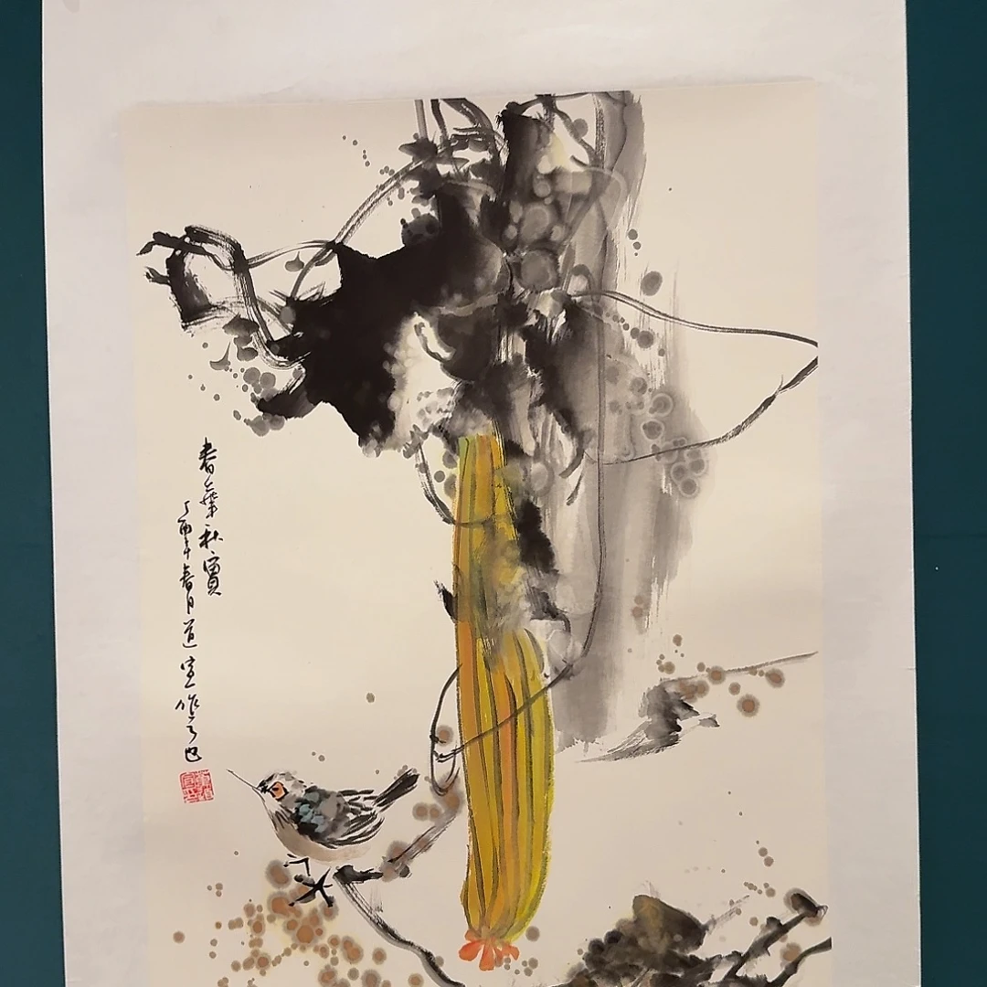 国画董老师作品画作
