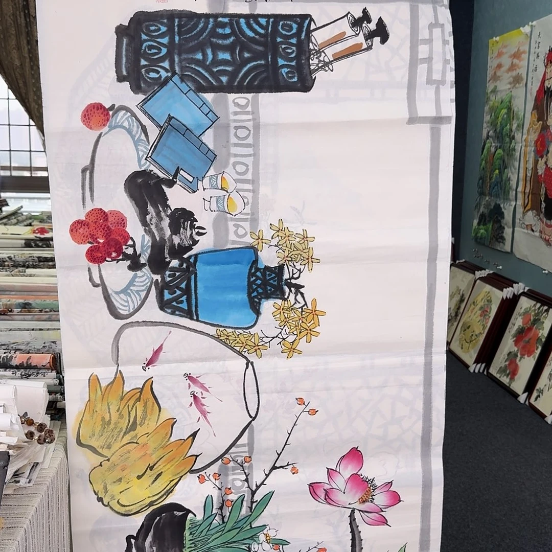 纯手绘的好看作品