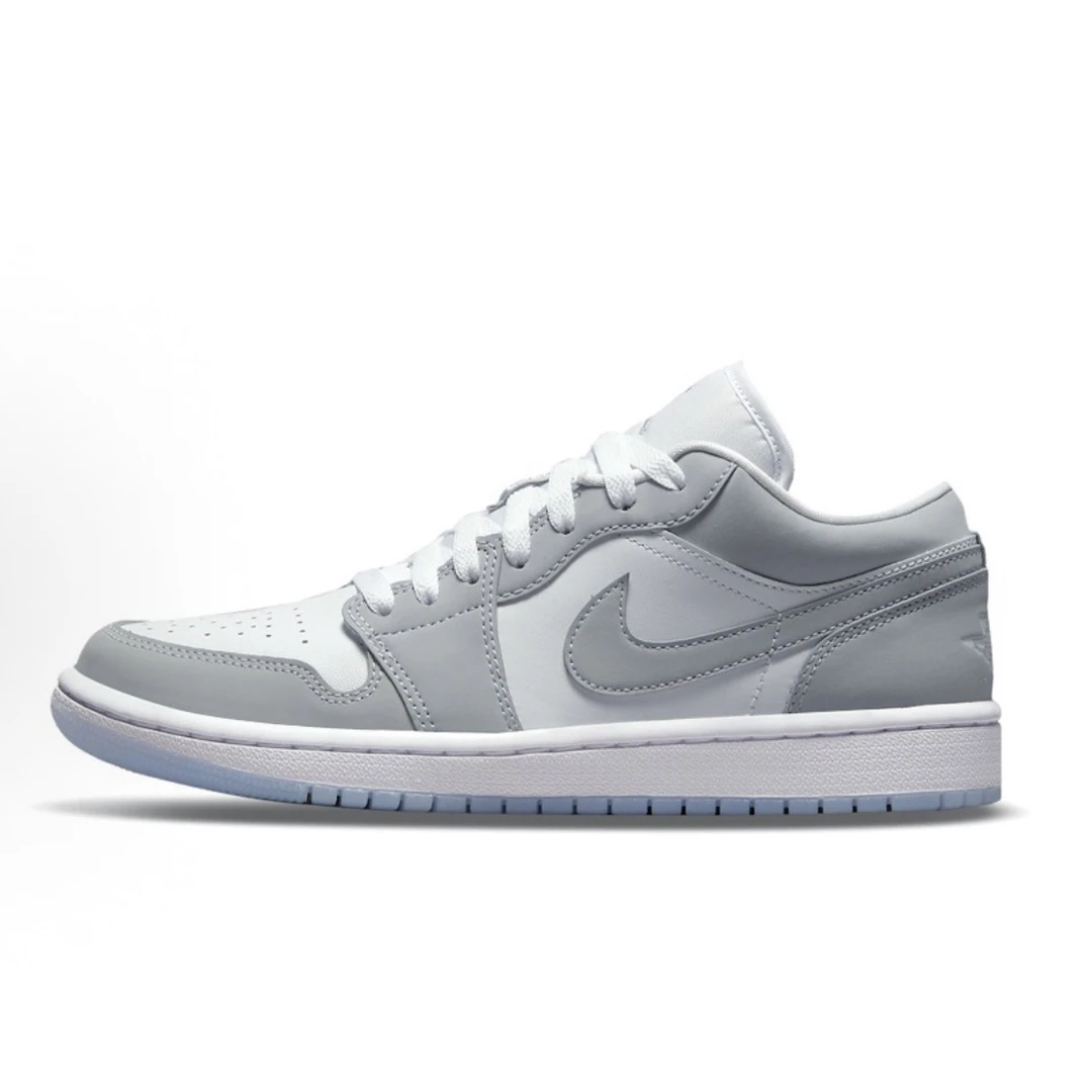 Jordan Air 简约舒适 防滑 低帮 复古篮球鞋 女款 灰白DC0774-105