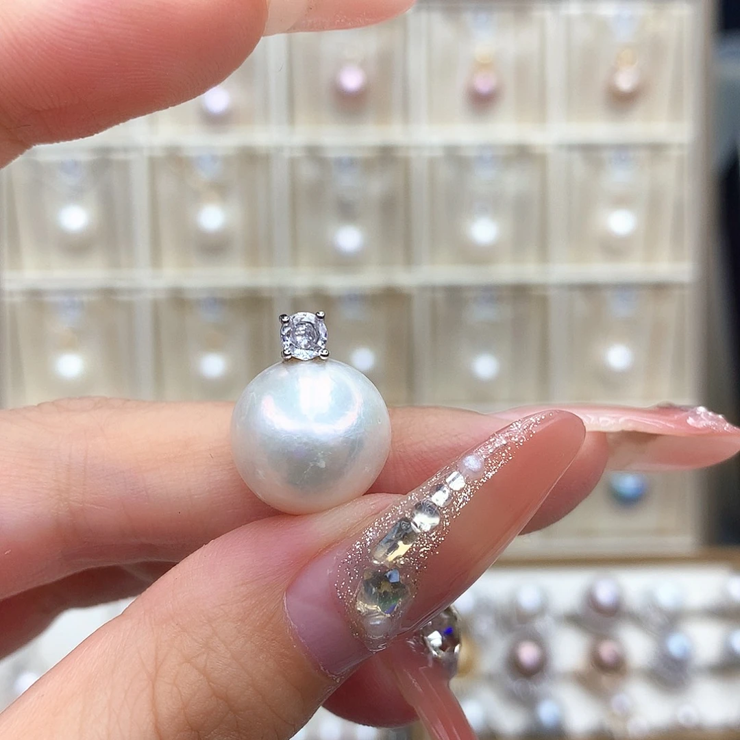 淡水珍珠合金颈饰