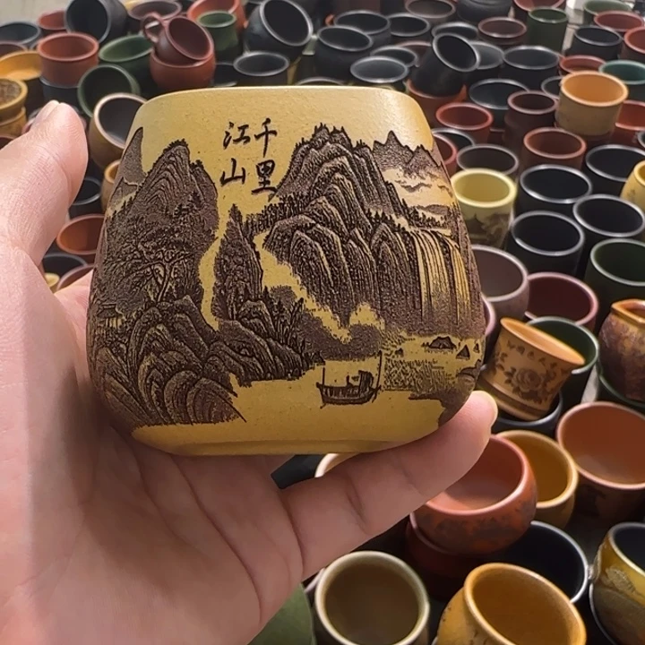 茶杯紫砂全手工制作工艺