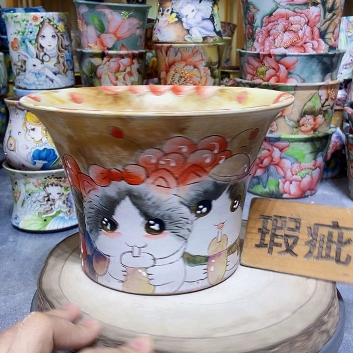 景德镇艺术手绘作品