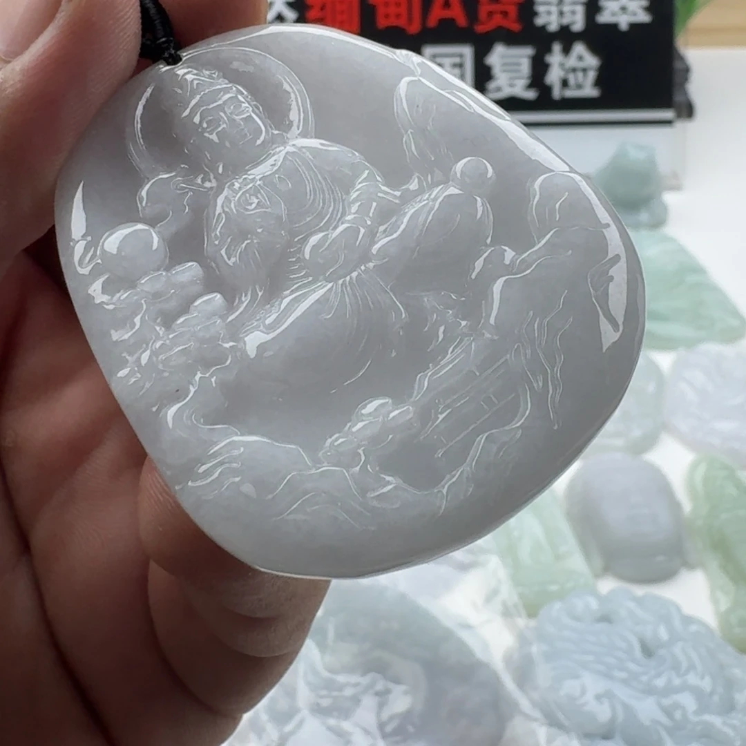 颈饰未镶嵌翡翠天然缅甸A货翡翠