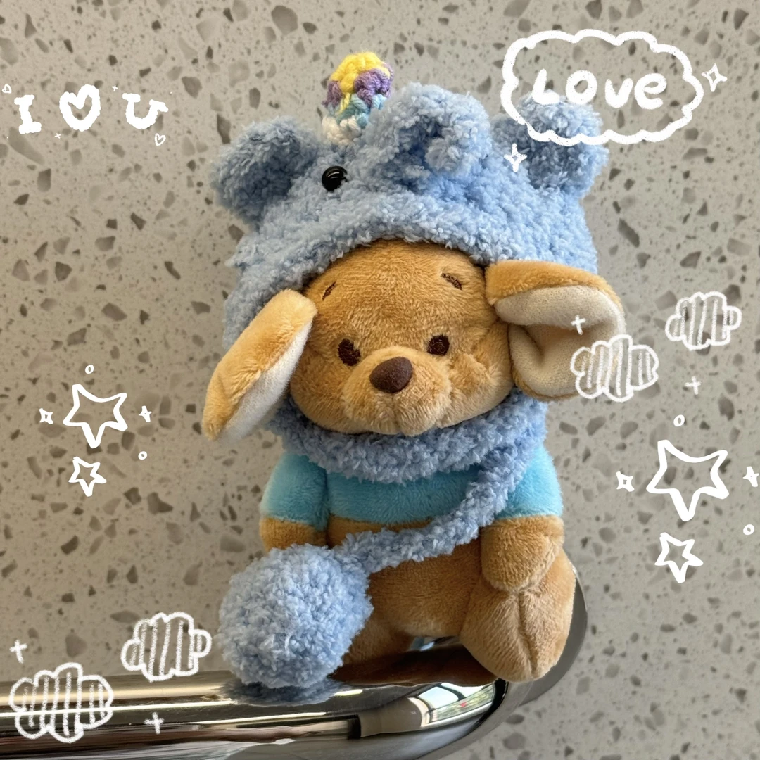 【果的小豆】小豆水豚玩偶公仔包挂手机钥匙扣手工水豚玩偶