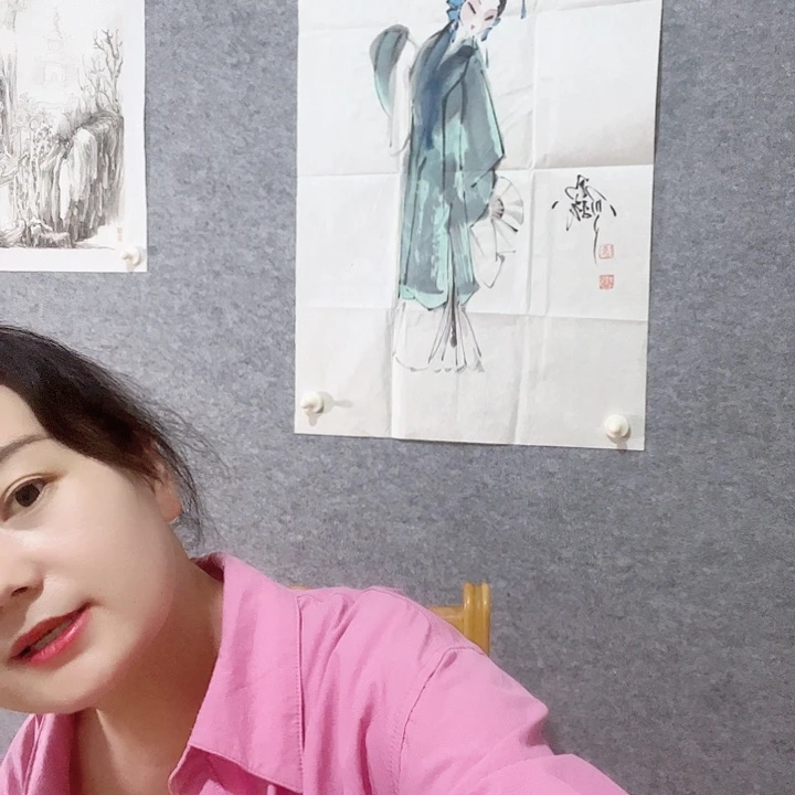 带灯款敬*陈乃斌 戏曲人物