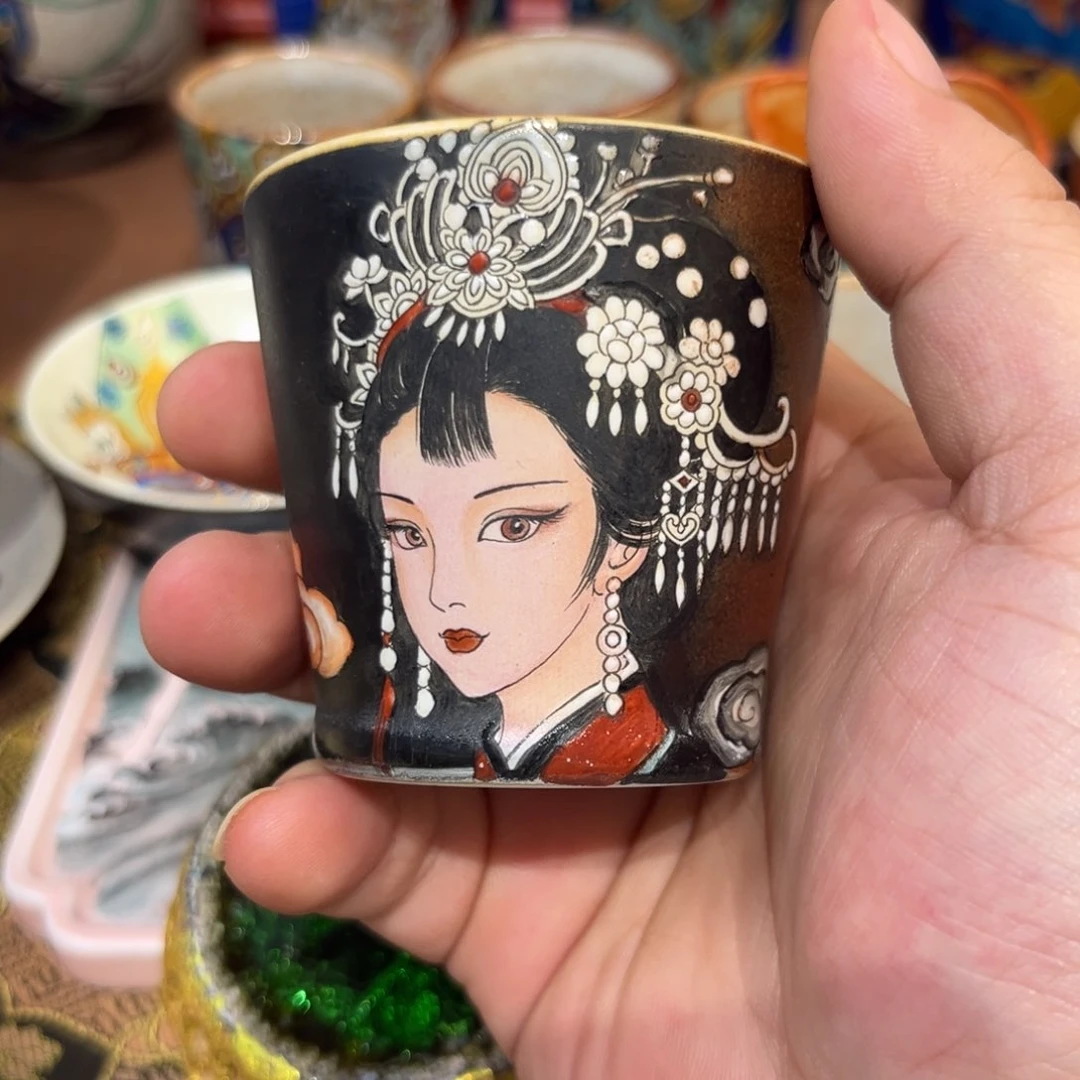 手工制作美人杯杯