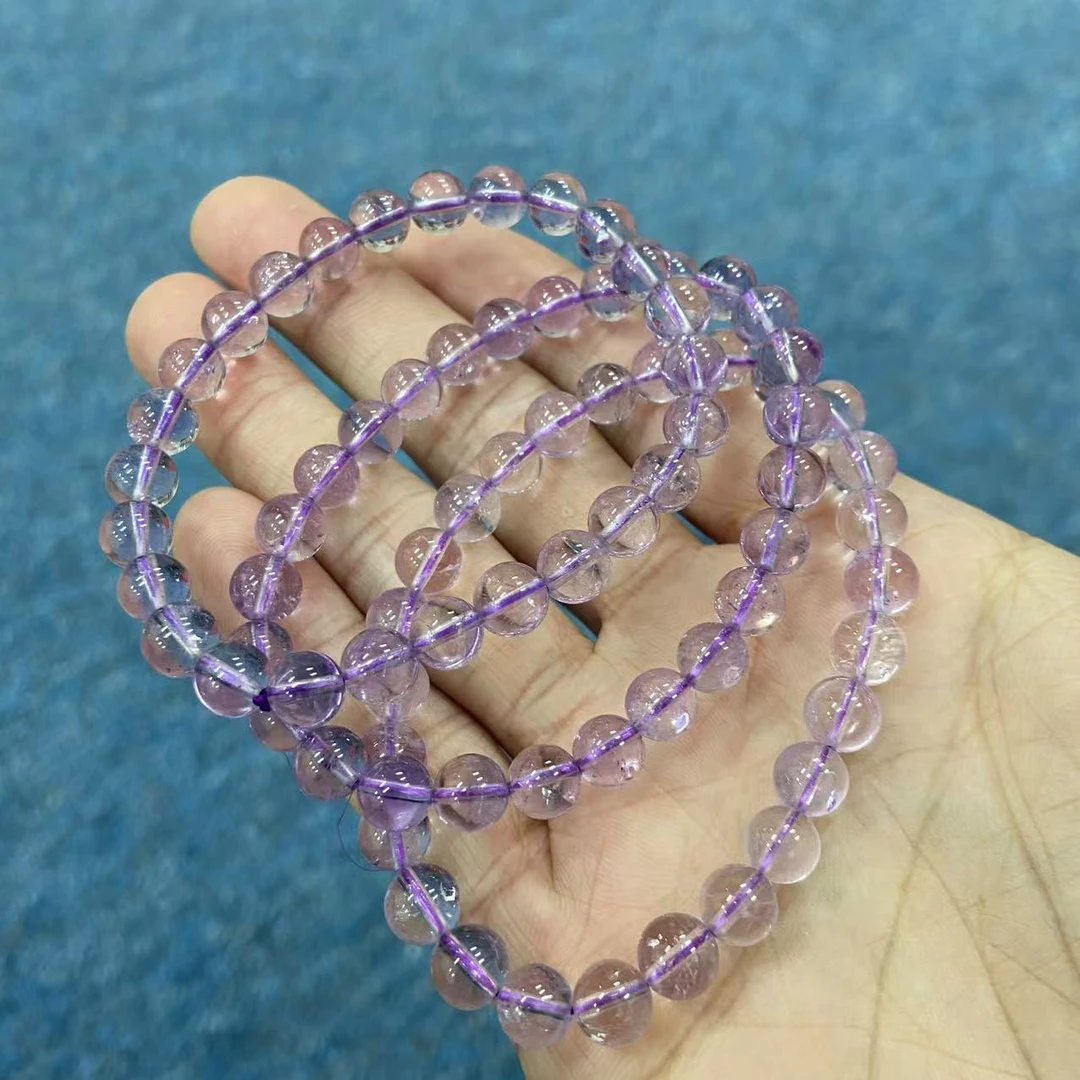 【举石珠宝】T0107-1007-216水晶手串（一件/多样性发/约6mm+）I