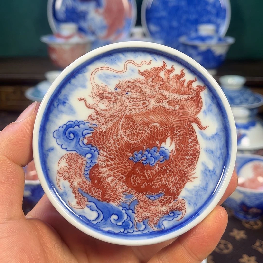 瓷片自成堂景德镇手工手绘