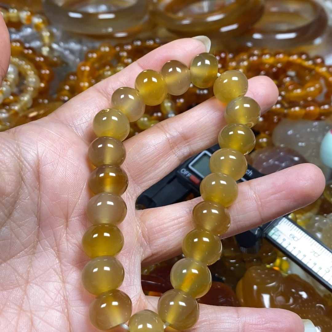 铛***铛玛瑙/玉髓未镶嵌玛瑙手串