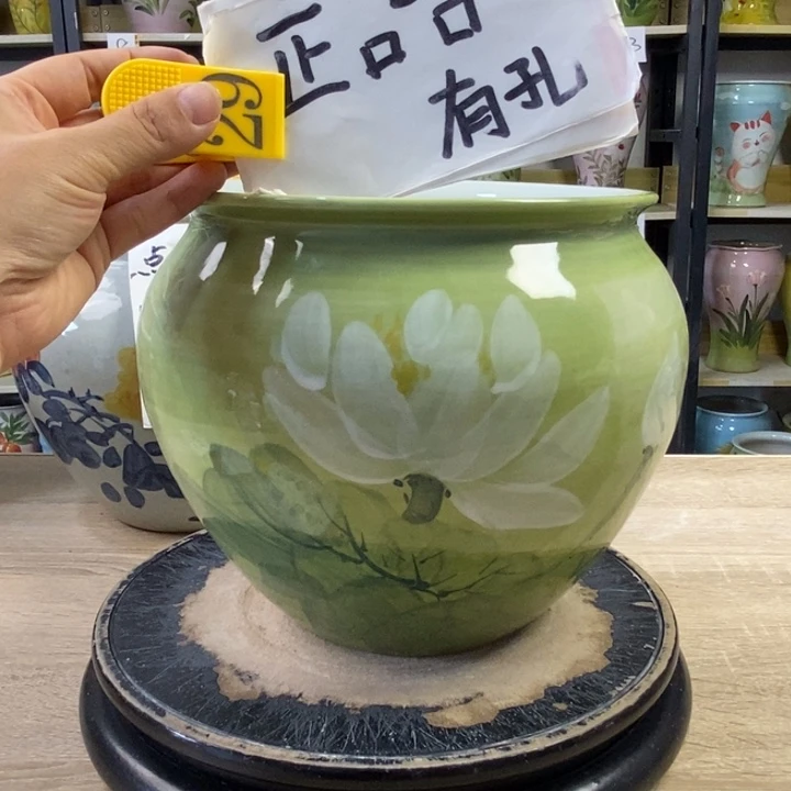 景德镇高温陶瓷花盆