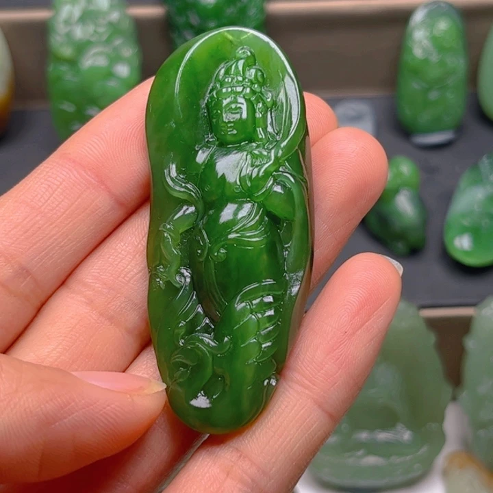 和田玉挂件未镶嵌