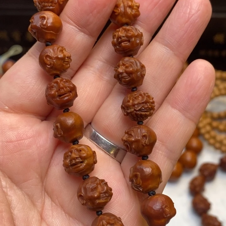 橄榄核手串/手链1.1纯手工十八罗汉