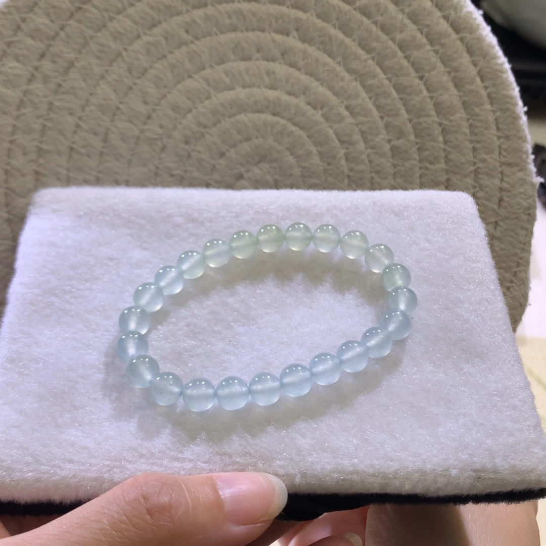 翡翠散珠天然缅a翡翠手串