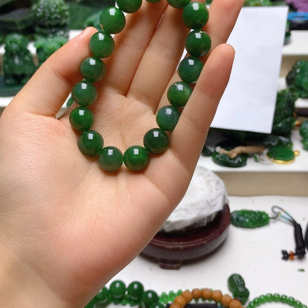 未镶嵌手串和田玉