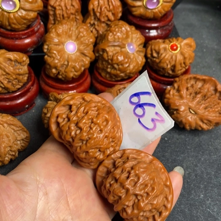 把件文玩核桃40宫灯663