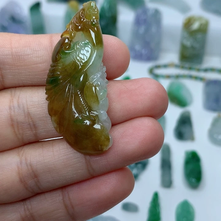 吊坠(不含链)未镶嵌翡翠