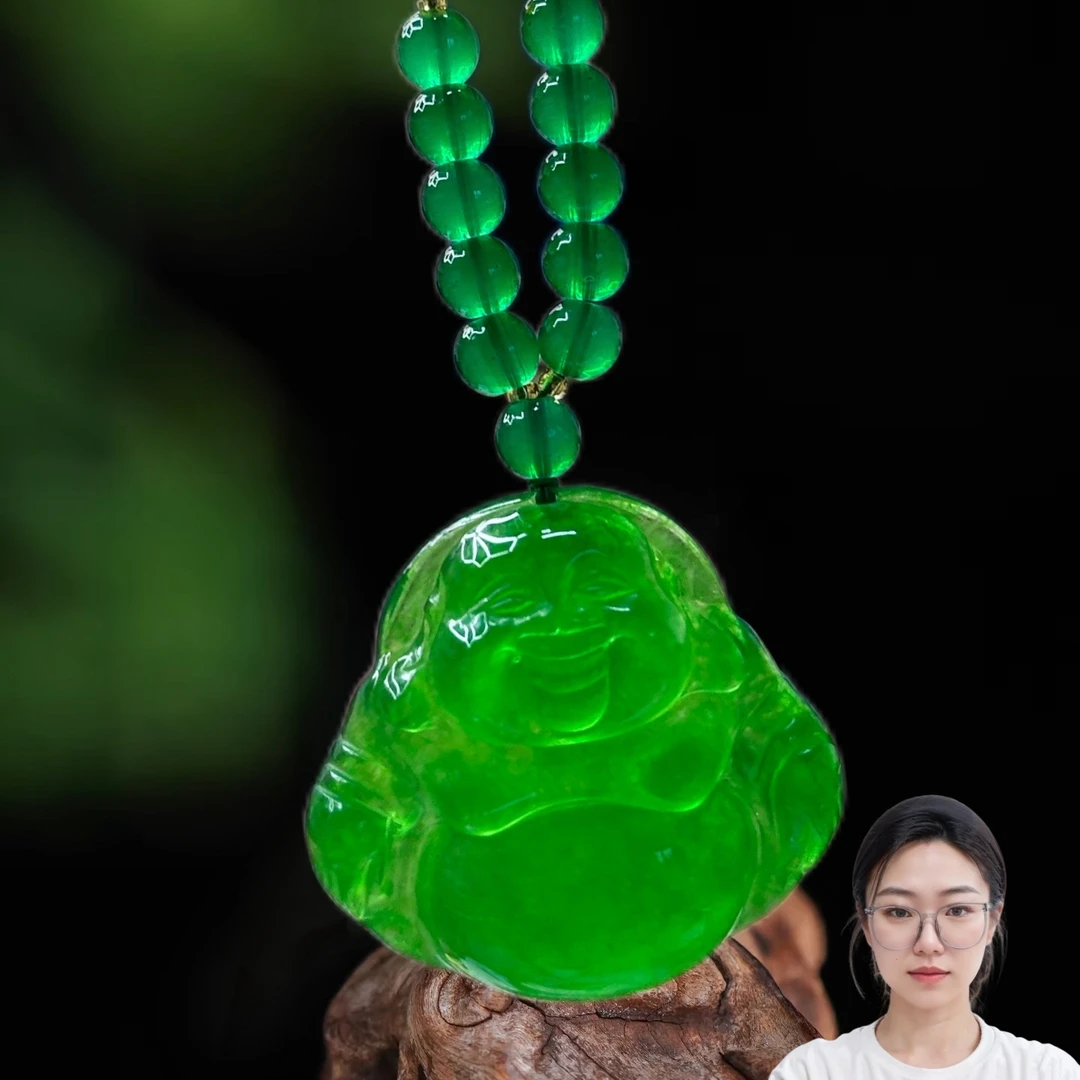 【梁总专属】时尚精美精致高端轻奢笑面佛吊坠珐琅CM128165