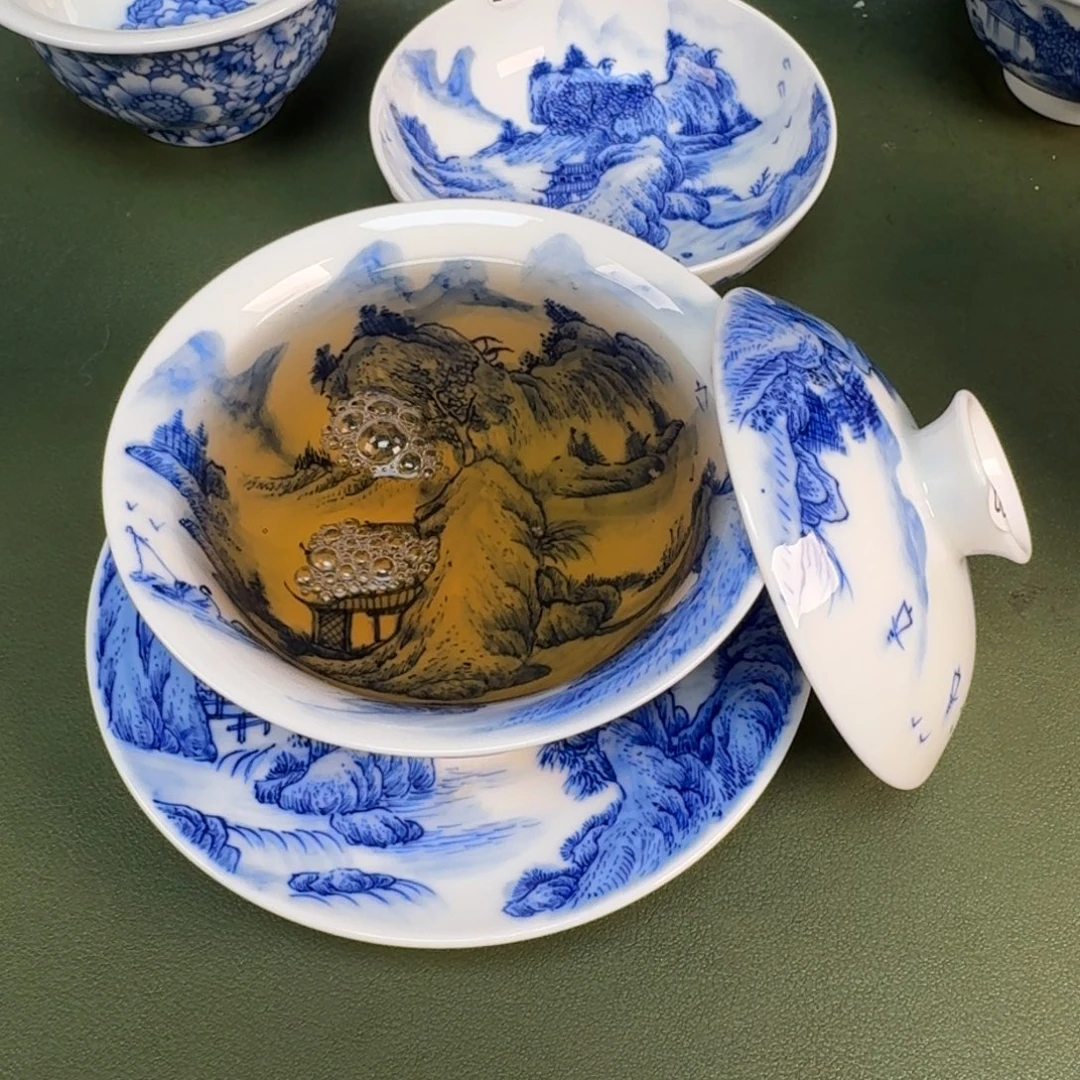 景德镇纯手绘茶器圆圆209