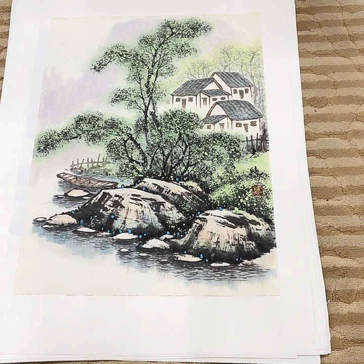 国画花鸟等多种鸟类和鸟类