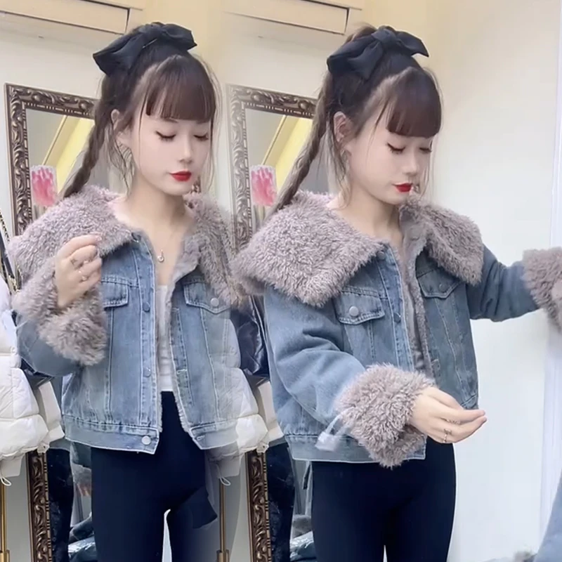 2025秋冬新款时尚显瘦气质网红高档洋气女高级百搭宽松大码外套潮