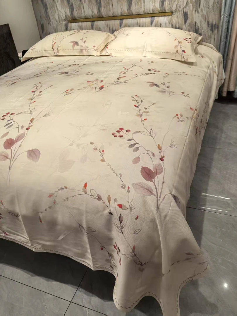 高品质竹纤维床单三件套