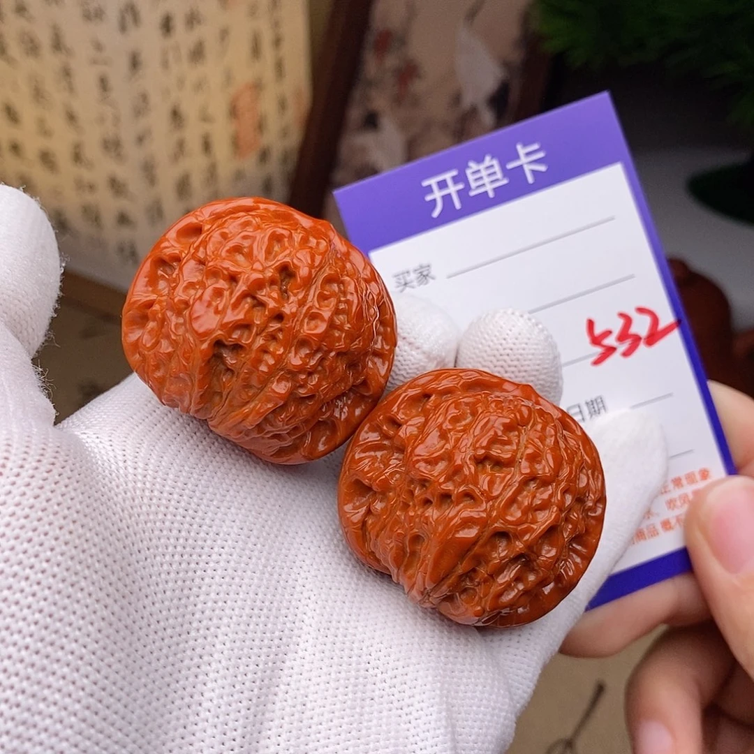 把件文玩核桃40血麒麟532