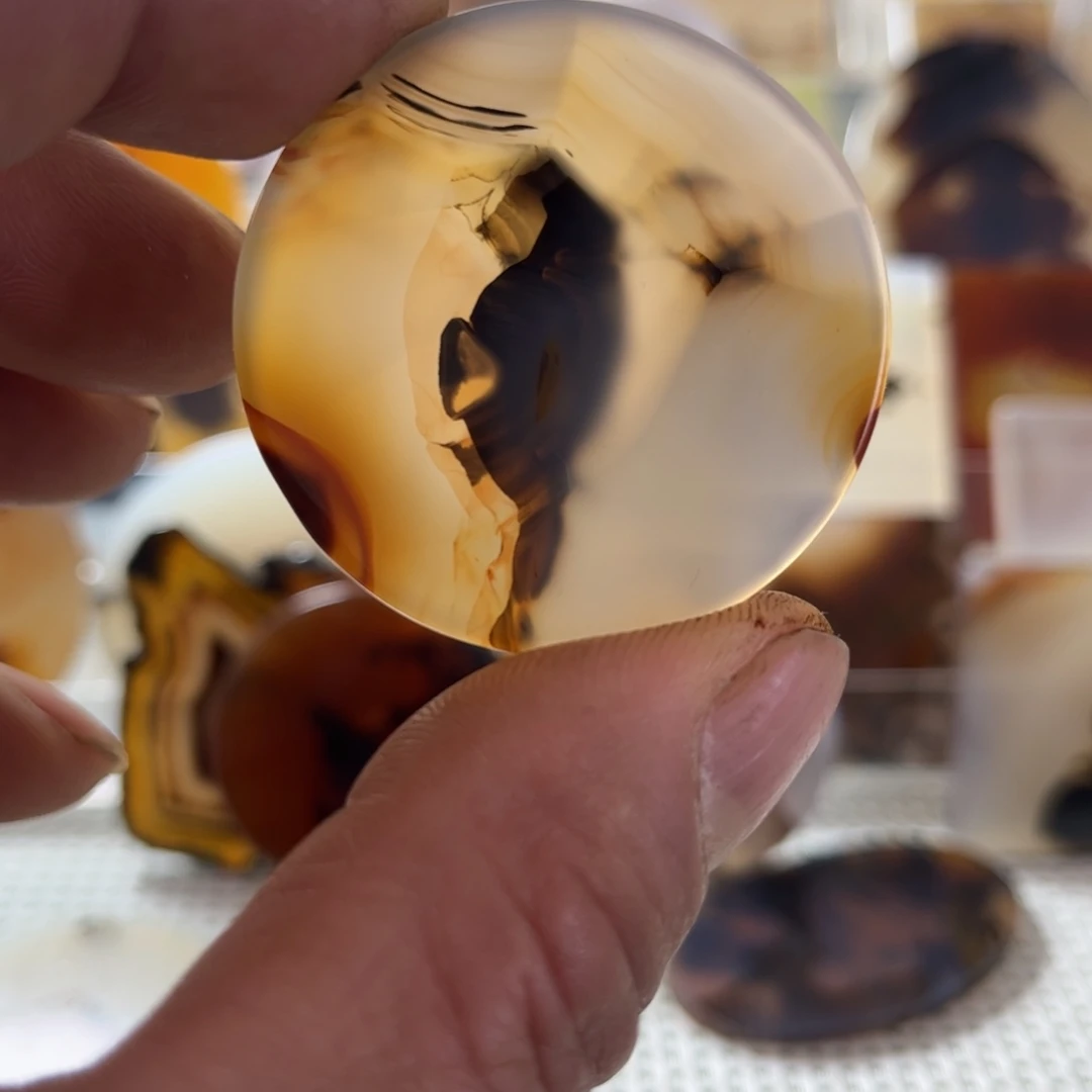 玛瑙/玉髓未镶嵌吊坠(不含链)