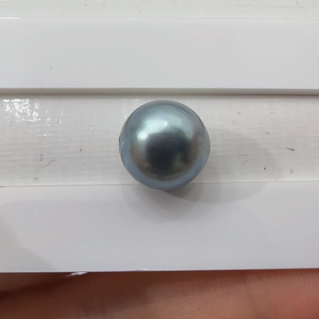 裸珠海水珍珠大溪地珍珠10.5