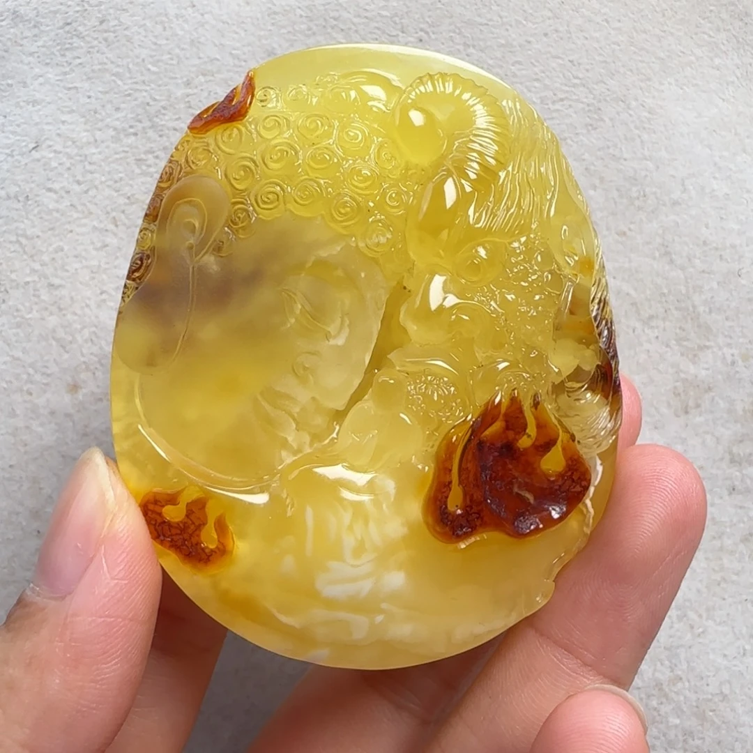 蜜蜡未镶嵌珠宝奇石