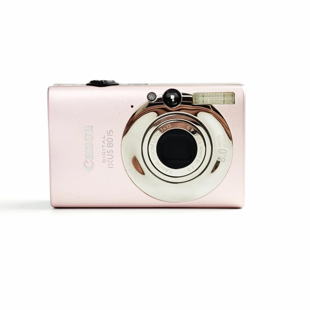 95新 Canon/佳能 ixus80氛围感磨皮冷白网感800w像素大爆款+座充