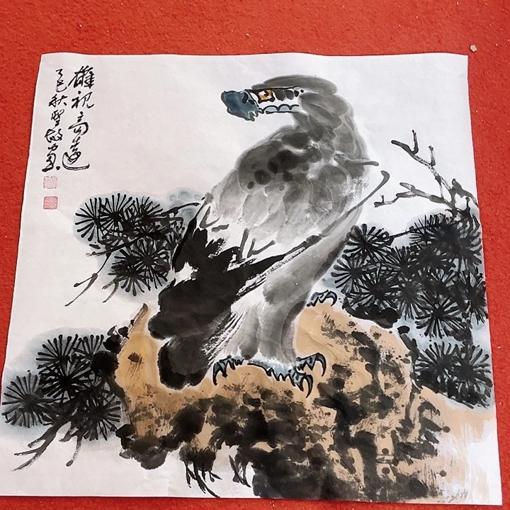 国画张圣敏先生纯手绘作品