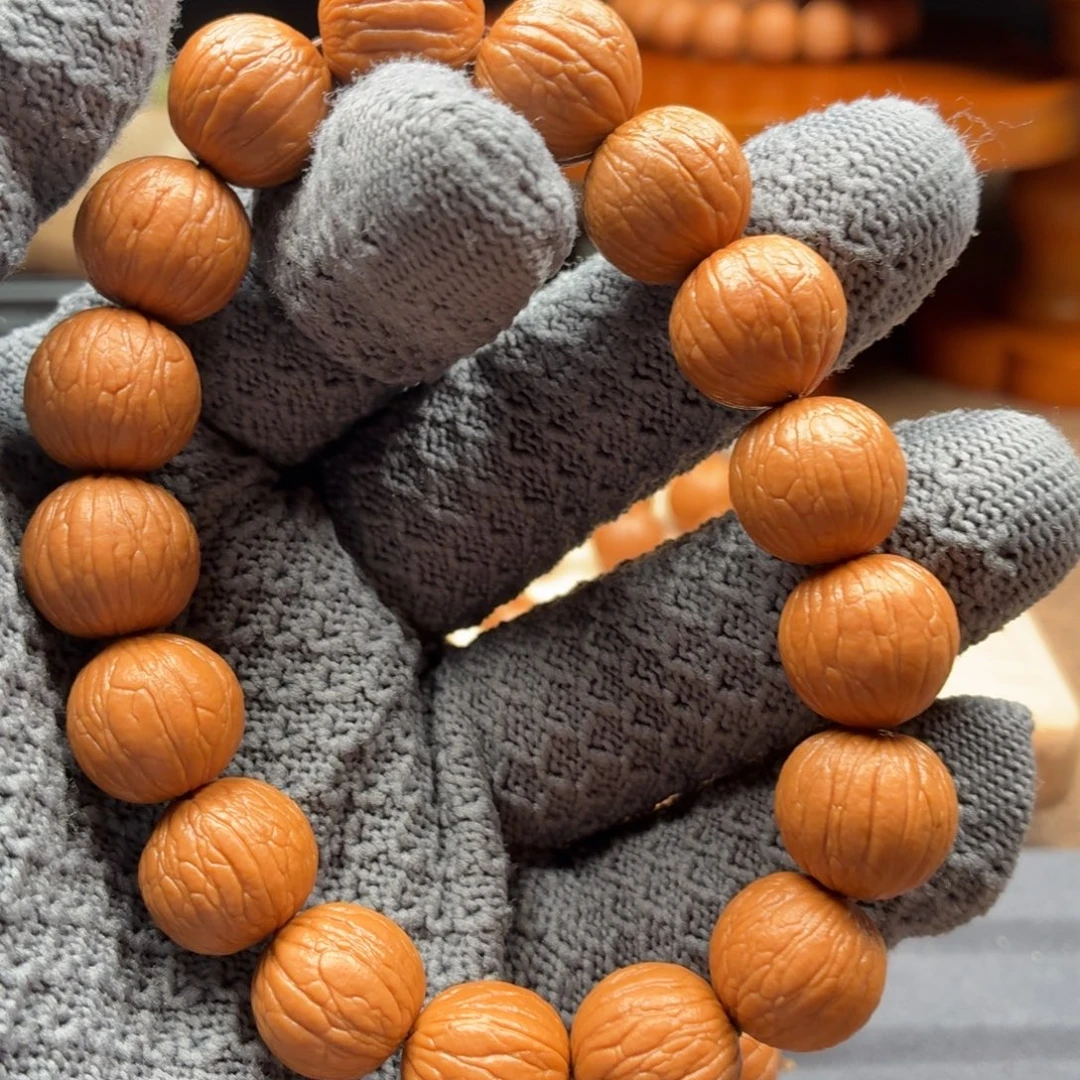 手串猴头核桃14+聚宝盆