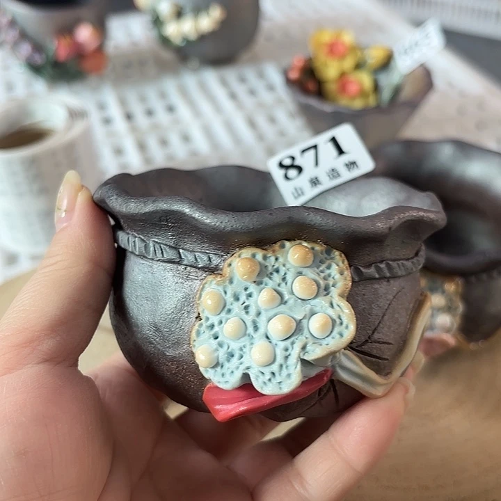 山泉造物手工制作柴烧871