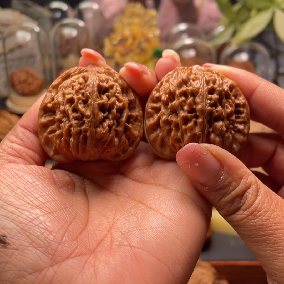 *****文玩核桃把件四座楼42