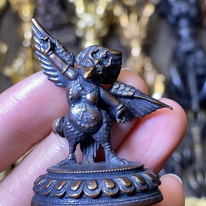 藏传老铜大鹏鸟凑单福利