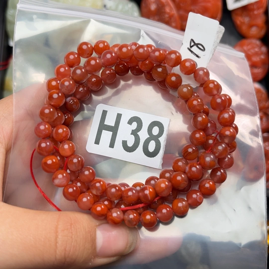 南红玛瑙珠宝奇石未镶嵌6*+