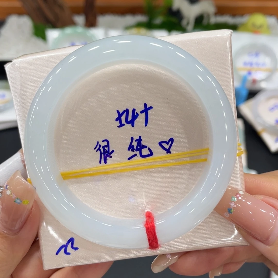 未镶嵌手镯翡翠天然缅甸翡翠A货手镯66