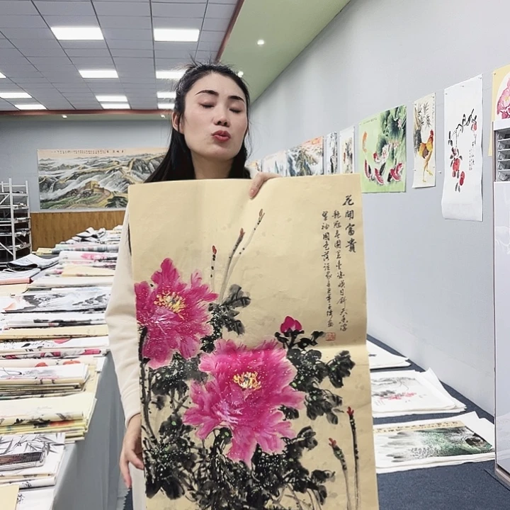 国画国画宣纸纯手绘作品