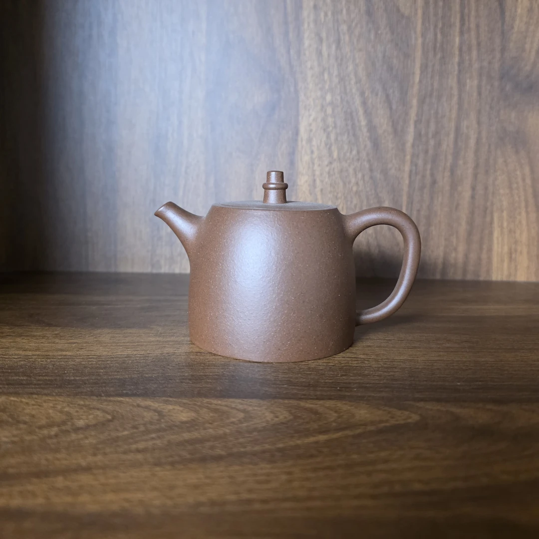 【云水堂—紫砂】原矿紫泥200ml汉铎壶